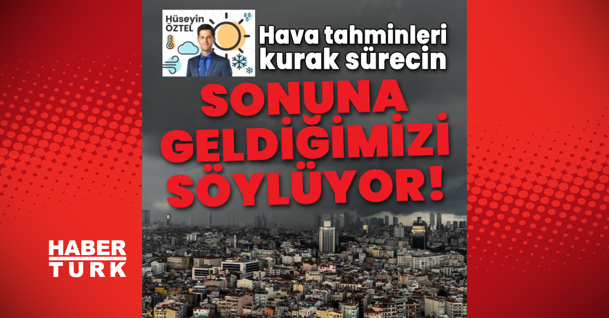 Hava tahminleri kurak sürecin sonuna geldiğimizi söylüyor - Gündem - hava durumu - Dudullu Haber