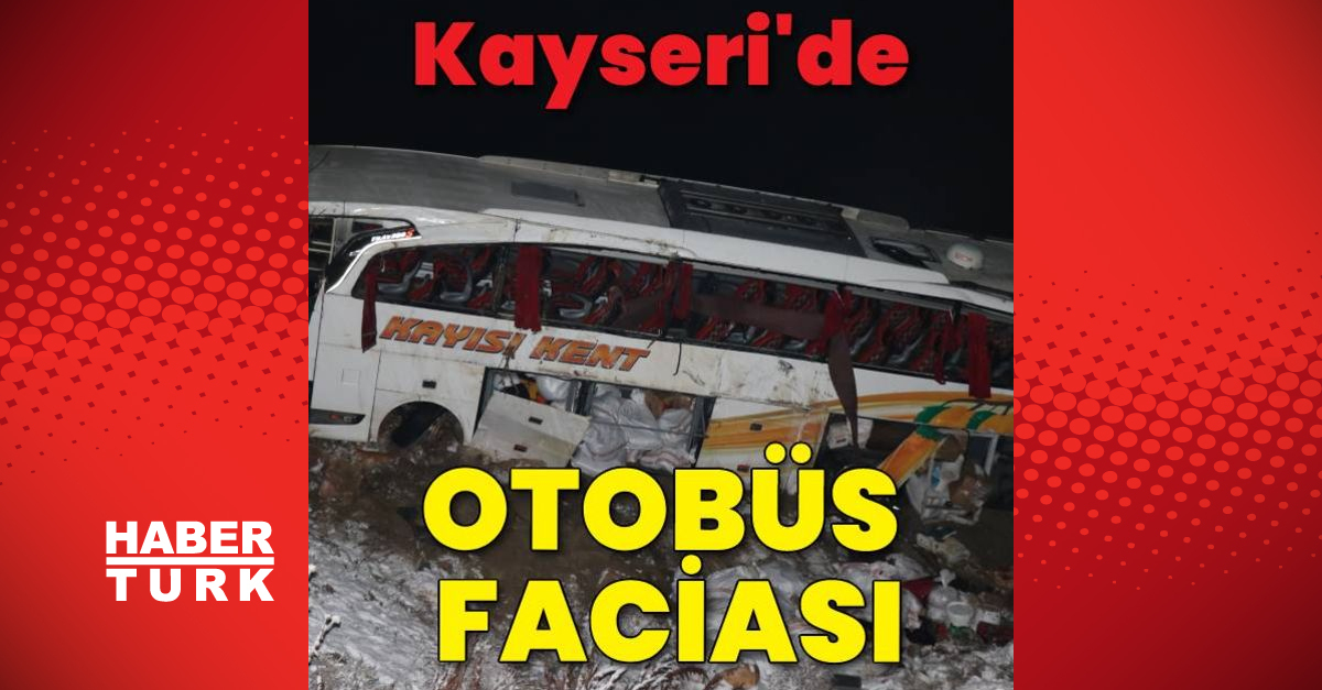 Kayseride otobüs faciası - Gündem - kayseri - Dudullu Haber