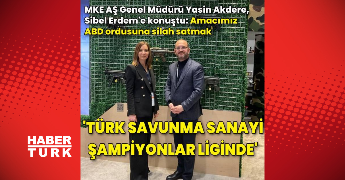 MKE AŞ Amacımız ABD ordusuna silah satmak - Gündem - ABD - Dudullu Haber