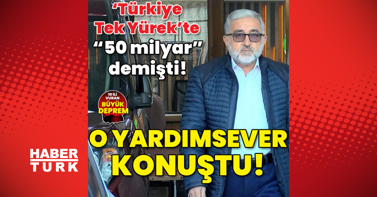 50 milyar demişti Heyecan fırtınası yaratan yardımsever konuştu - Gündem - istanbul - Dudullu Haber