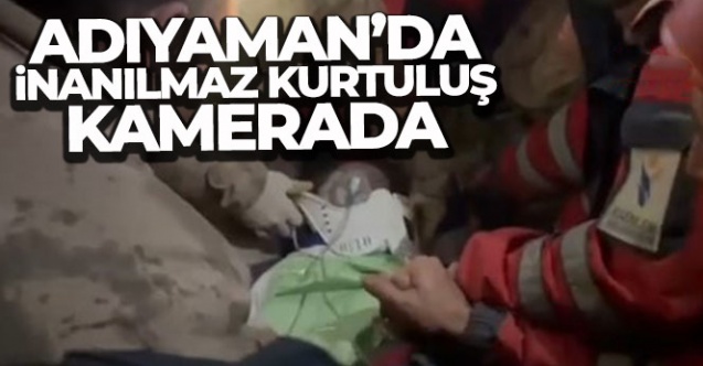 Adıyaman039da inanılmaz kurtuluş kamerada - Gündem - Dudullu Haber