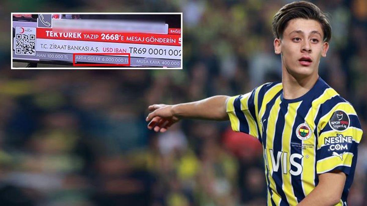 Arda Güler Türkiye Tek Yürek kampanyasına 6 milyon lira mı bağışladı Gerçek ortaya çıktı - Spor - Dudullu Haber
