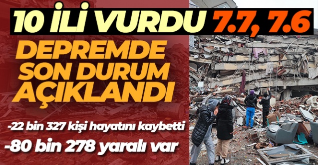 Bakan Koca depremde son durumu açıkladı 03922 bin 327 vatandaşımız hayatını kaybetti039 - Gündem - Deprem - Dudullu Haber