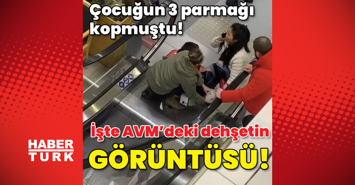 Çocuğun 3 parmağı kopmuştu İşte AVMdeki dehşetin görüntüsü - Gündem - istanbul - Dudullu Haber