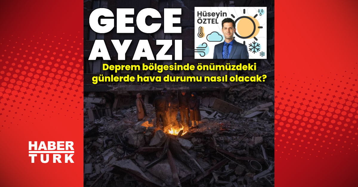 Deprem bölgesinde önümüzdeki günler hava nasıl olacak - Gündem - Deprem - Dudullu Haber