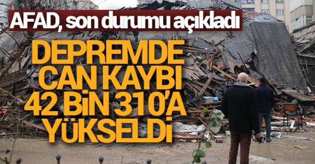 Depremde can kaybı 42 bin 310039a yükseldi - Gündem - Dudullu Haber