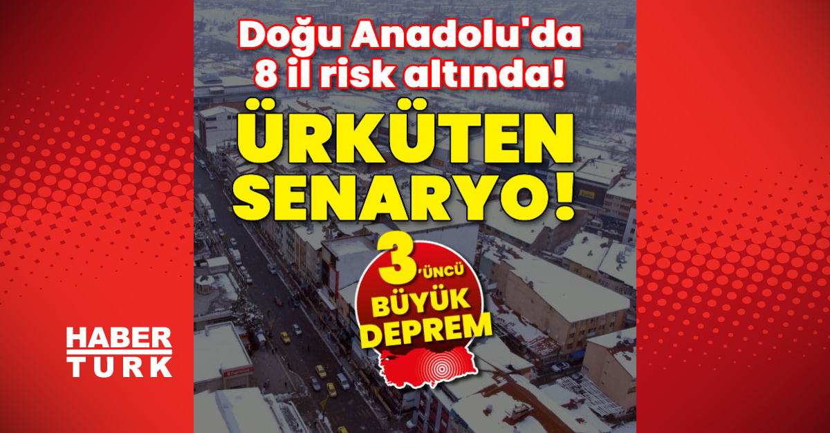 Doğu Anadoluda 8 il risk altında - Gündem - Bingöl - Dudullu Haber