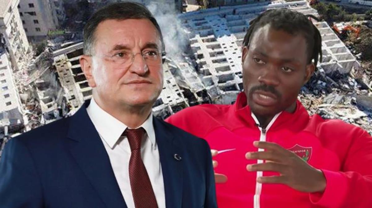 Enkaz altındaki futbolcu Atsunun menajerinden Hatay BB Başkanı Lütfü Savaşa sert tepki Bir kişiyi bile aramadın - Spor - Dudullu Haber