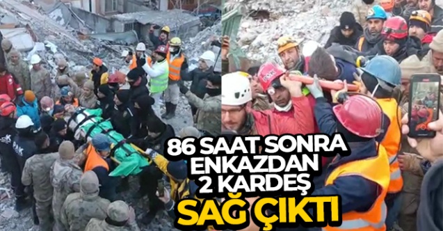 Erciş jandarma 86 saat sonra enkazdan 2 kardeşi sağ çıkardı - Gündem - Dudullu Haber