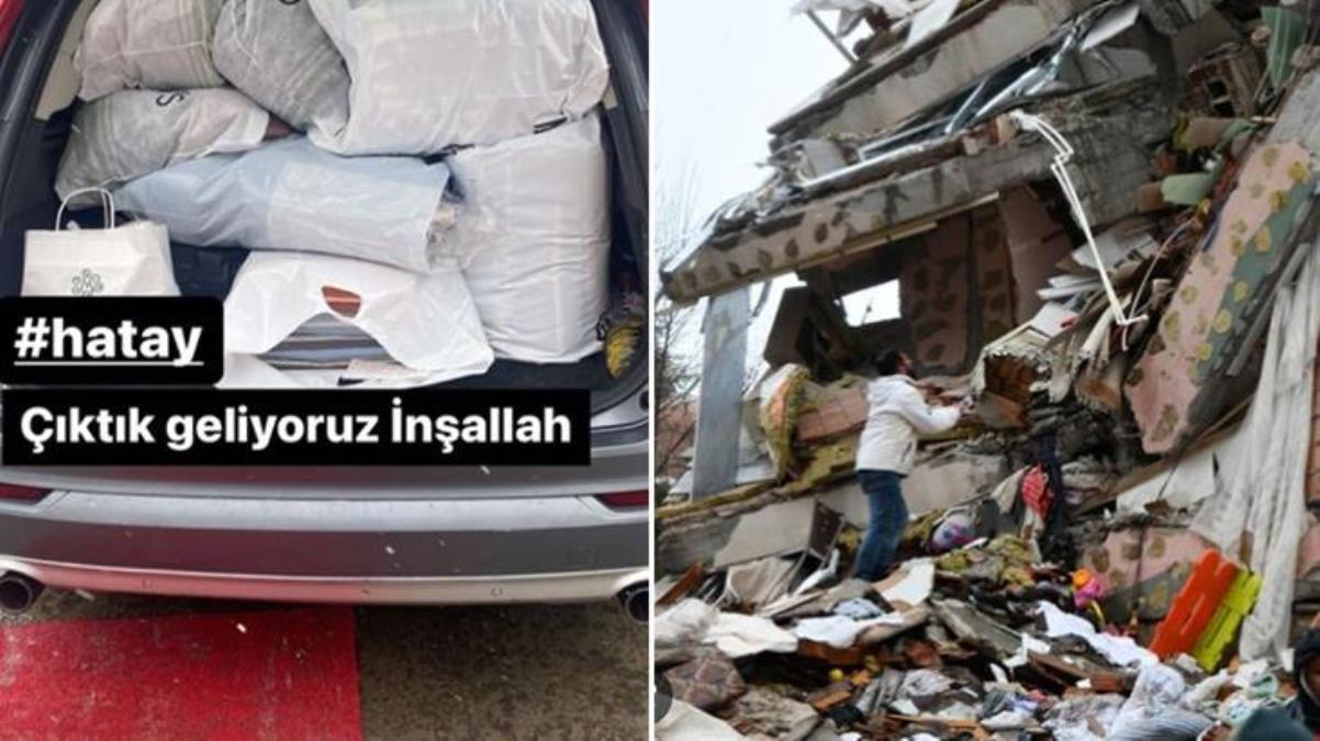 Galatasaraylı İsmail Çipe depremin vurduğu Hataya yardım götürmek için yola çıktı - Spor - Dudullu Haber