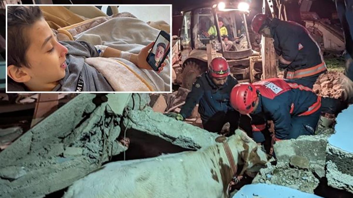 Görüntülü konuştular Enkazdan çıkarılan minik Mesutun Arda Gülere sorduğu soru tebessüm ettirdi - Spor - Dudullu Haber