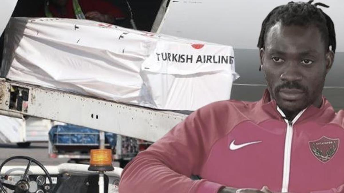 Göz yaşartan görüntü Hataysporlu Christian Atsunun cenazesi böyle gönderildi - Spor - Dudullu Haber