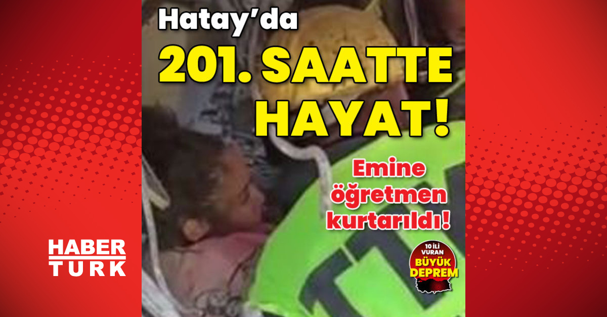 Hatayda 9 günde 201 saatte mucize - Gündem - KAHRAMANMARAŞ - Dudullu Haber