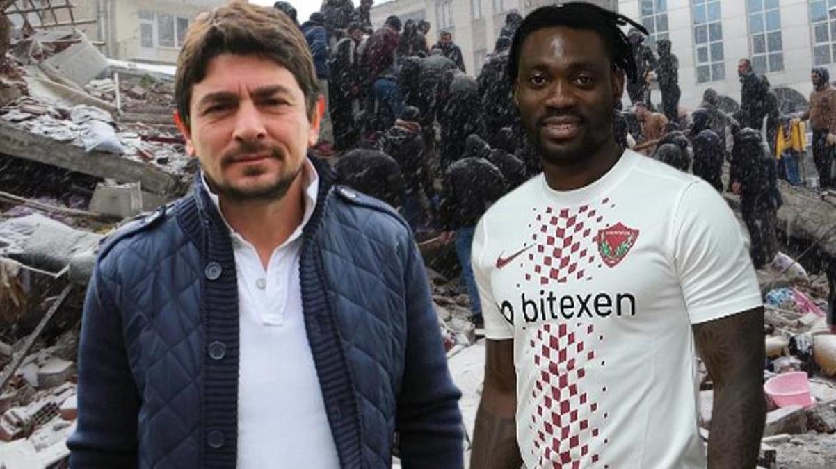 Hataysporda futbolcu Christian Atsu ve sportif direktör Taner Savut depremde enkaz altında kaldı - Spor - Dudullu Haber