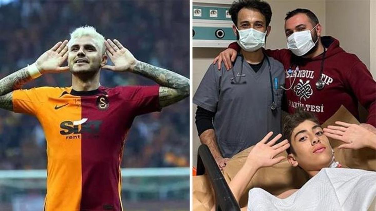 Icardi sözünü tuttu Mucizevi şekilde enkazdan çıkan Kadirin isteğini gerçekleştirdi - Spor - Dudullu Haber