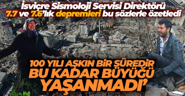 İsviçre Sismoloji Servisi Direktörü Wiemer 039Böyle büyük bir deprem gerçekten çok nadirdir039 - Gündem - Dudullu Haber