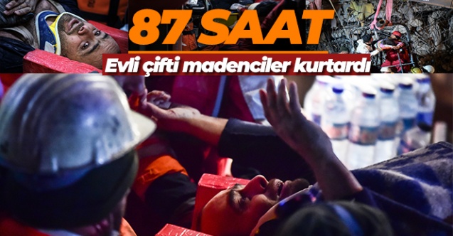 Kahramanmaraş039ta 87 saat sonra enkazdan evli çift sağ çıkarıldı - Gündem - Dudullu Haber