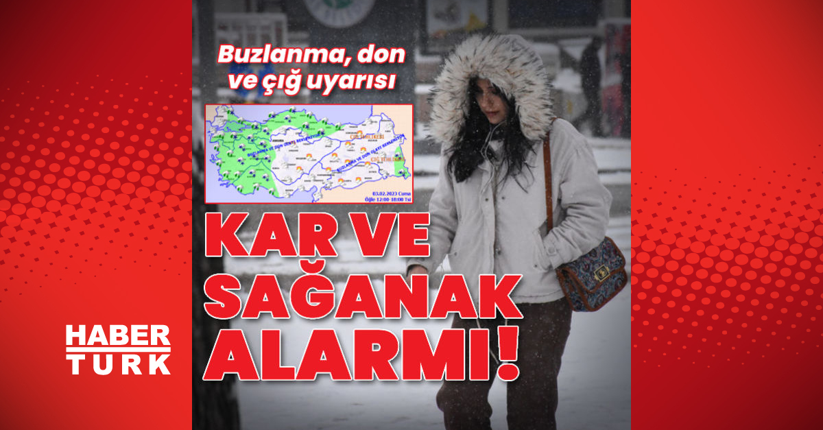 Kar ve sağanak yağmur alarmı - Gündem - hava durumu - Dudullu Haber