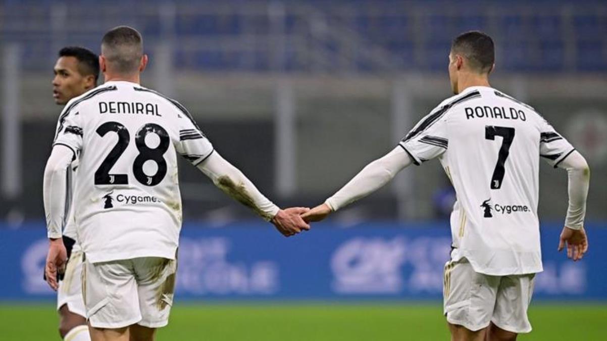 Merih Demiraldan anlamlı hareket Cristiano Ronaldo ve Bonucciden Türkiyeye destek - Spor - Dudullu Haber