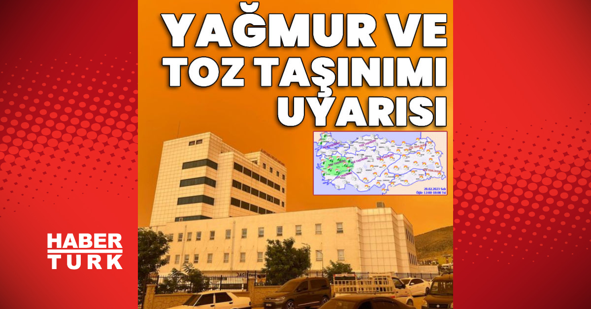 Meteorolojiden yağmur ve toz taşınımı uyarısı - Gündem - hava durumu - Dudullu Haber