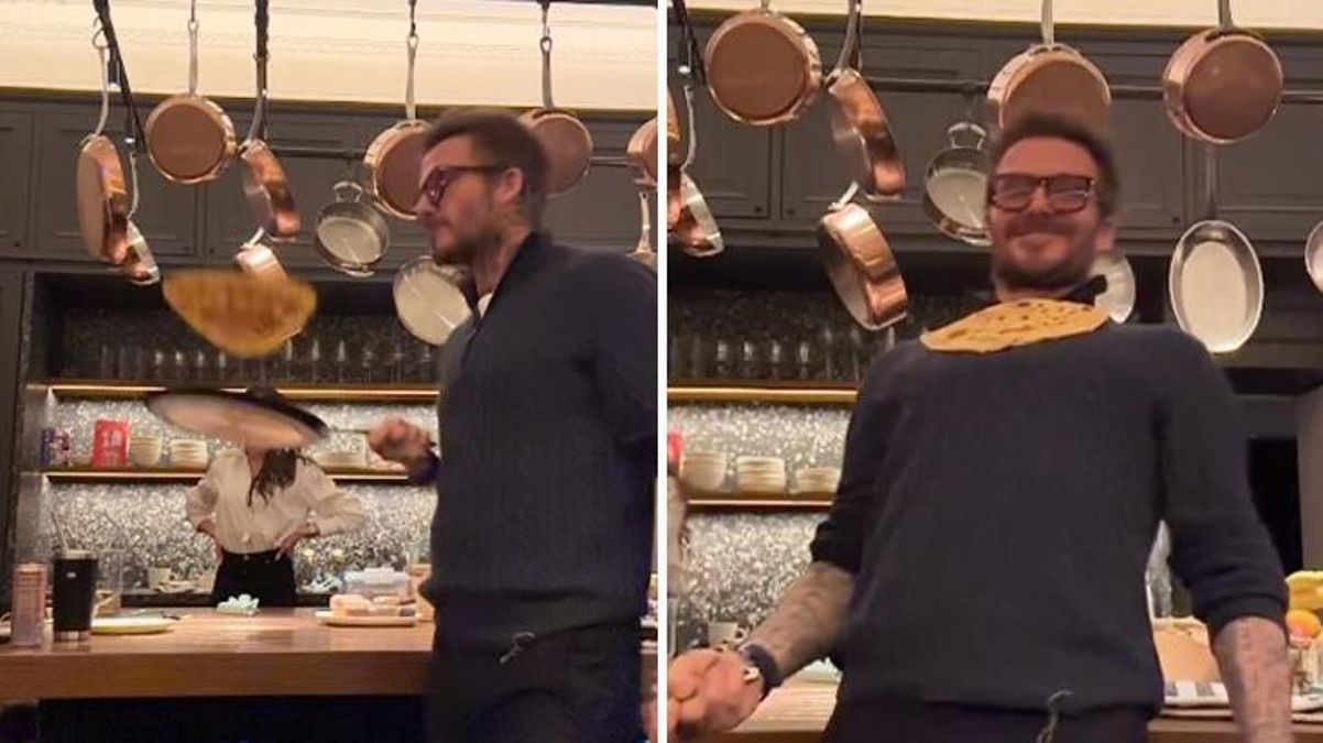 Nereden nereye Bir dönemin efsanesi David Beckham pankek günü paylaşımıyla gündem oldu - Spor - Dudullu Haber