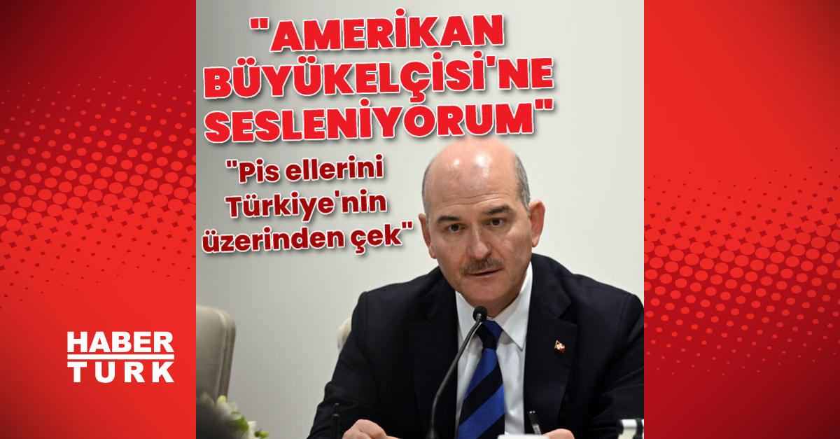 Soylu Amerikan Büyükelçisine buradan söylüyorum - Gündem - Büyükelçilik - Dudullu Haber