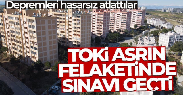 TOKİ asrın felaketinde sınavı geçti Yüzyılın en büyük depremini hasarsız atlattılar - Gündem - Dudullu Haber