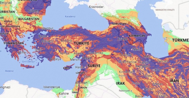 Türkiye deprem risk haritası güncellendi En güvenli ilçeler hangileri - Gündem - Deprem - Dudullu Haber