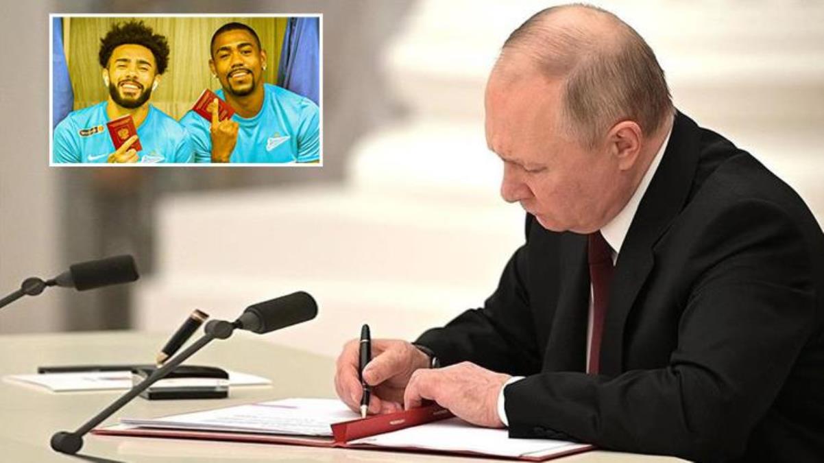 Vladimir Putin kararnameyi imzaladı Yıldız futbolcular artık Rus vatandaşı - Spor - Dudullu Haber