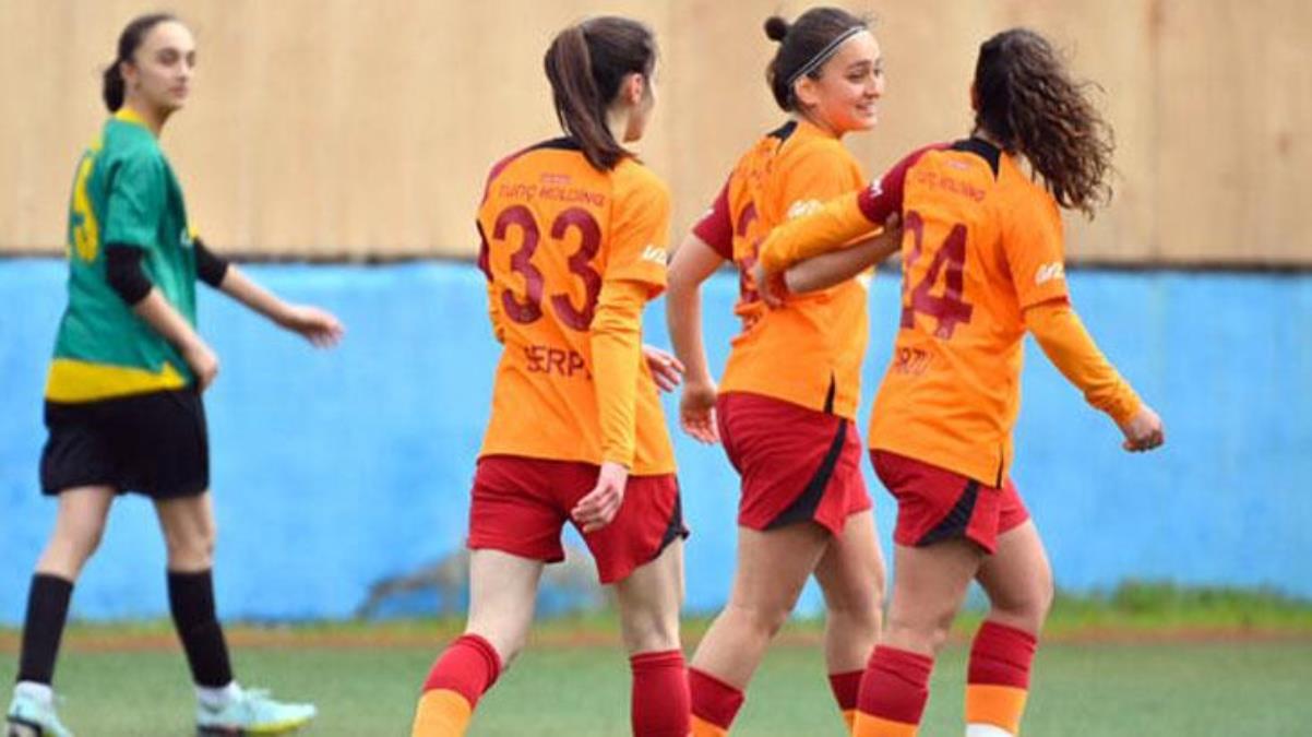 71 şut çeken Galatasaray Kadın Futbol Takımı Kireçburnunu 13-0 mağlup etti - Spor - Dudullu Haber