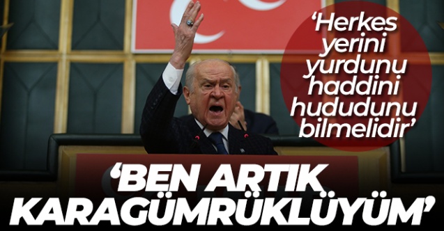 Bahçeli 039Bundan böyle ben artık Karagümrüklüyüm039 - Gündem - Dudullu Haber