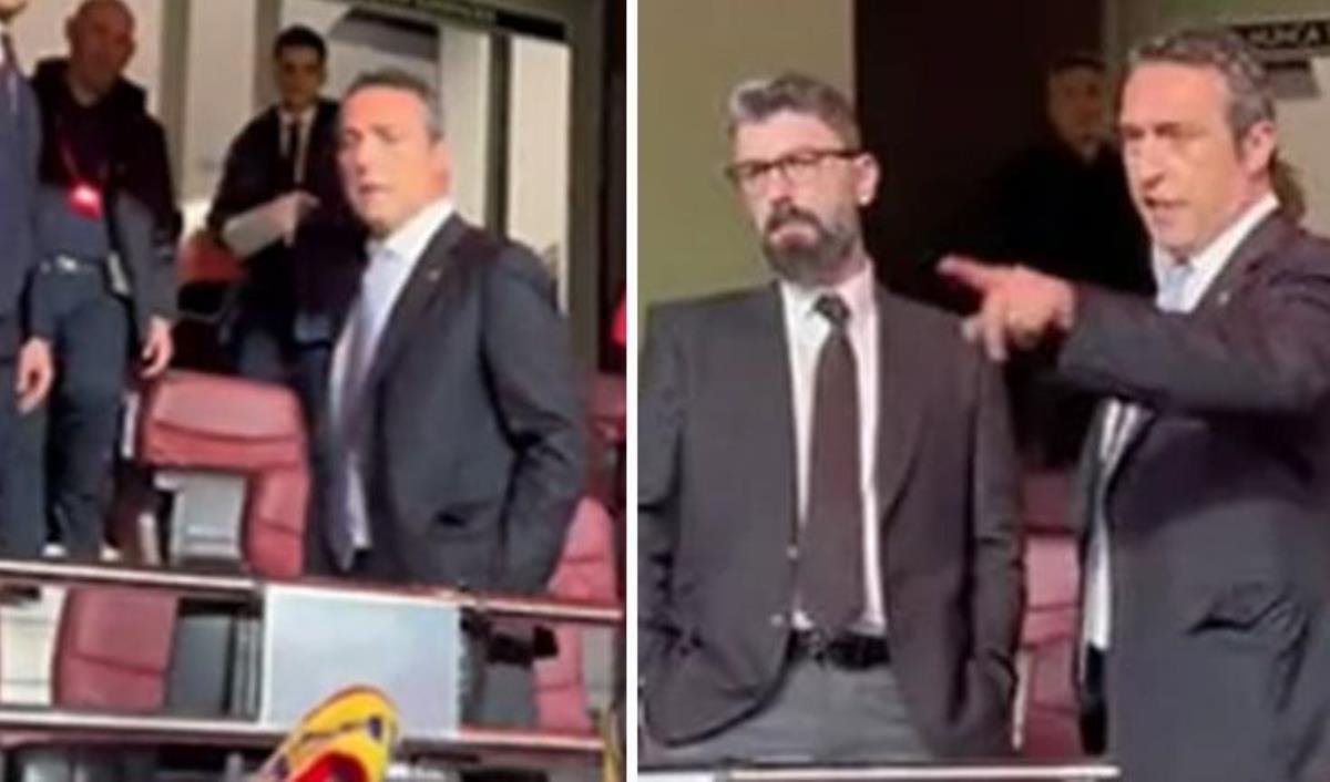 Başkan kavganın eşiğine geldi Laf atan taraftara Ali Koçtan tehdit Sen dua et burada seyirciler var - Spor - Dudullu Haber