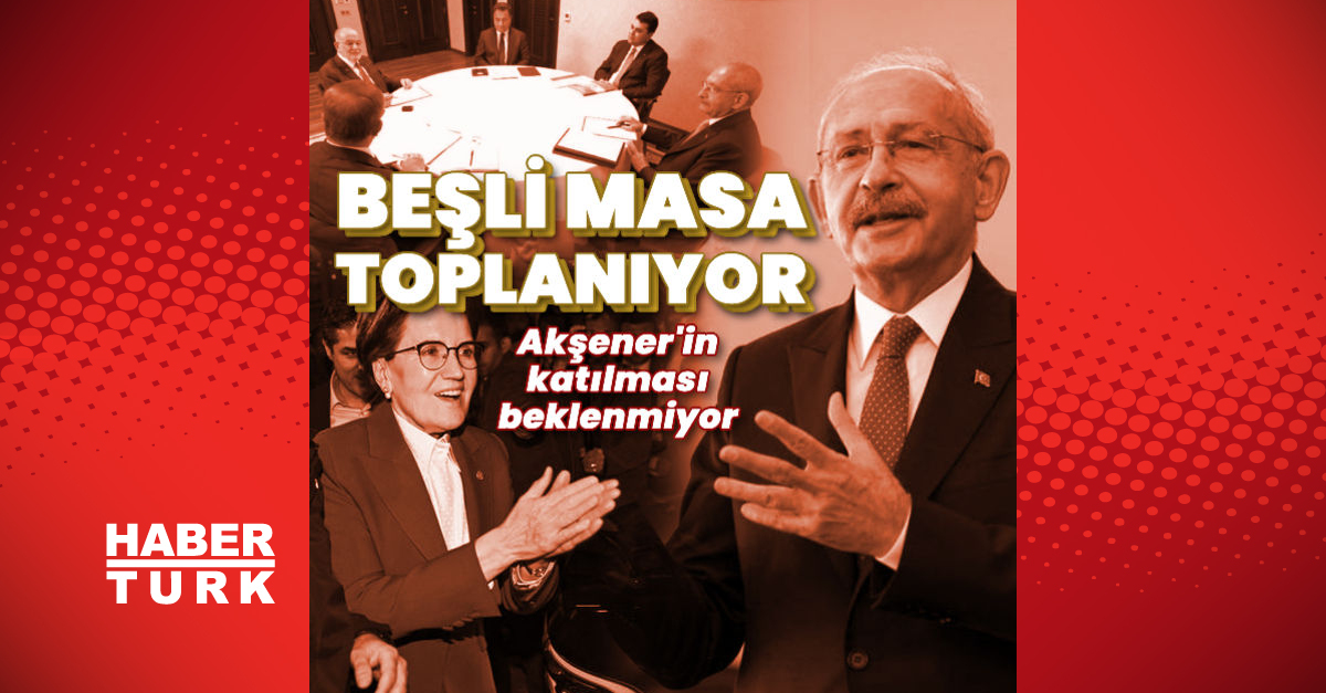 Beşli Masa toplanıyor Cumhurbaşkanı adaylığı görüşülecek - Gündem - Beşli Masa - Dudullu Haber