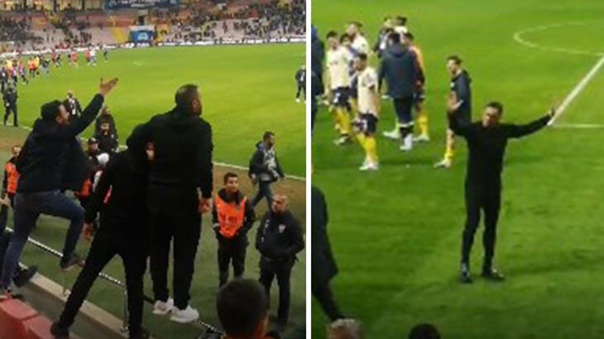 Çağdaş Atandan centilmenlik örneği FBahçeli futbolculara kendisini siper etti - Spor - Dudullu Haber