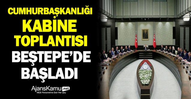 Cumhurbaşkanlığı Kabinesi Beştepe039de toplandı - Gündem - Dudullu Haber