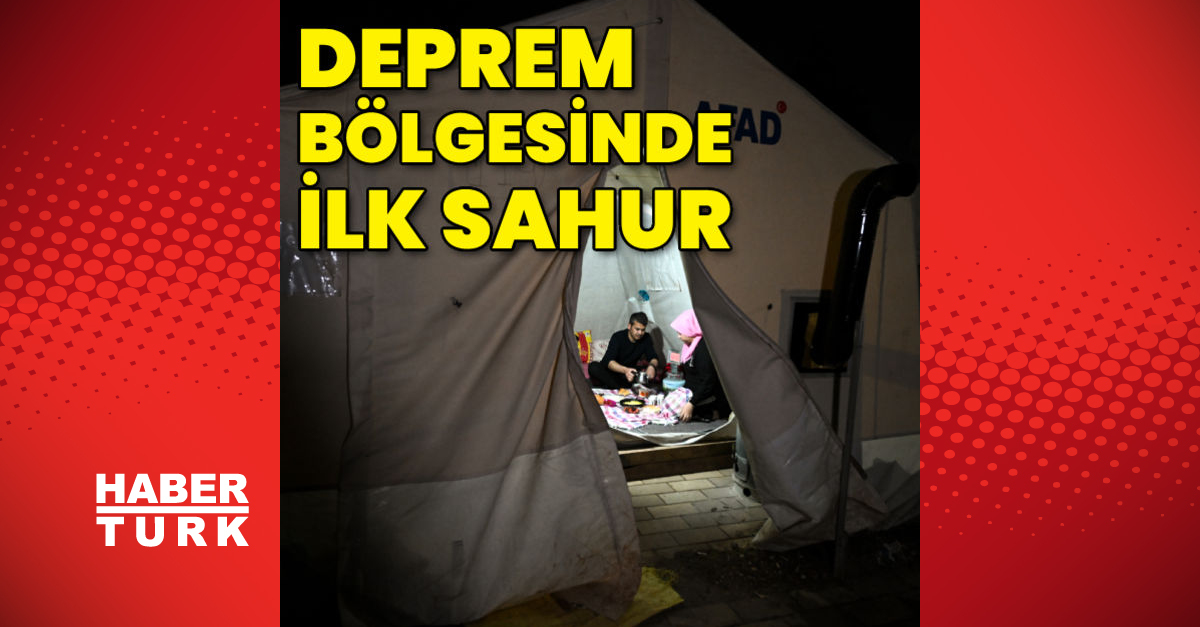 Depremzedeler ilk sahurlarını yaptı - Gündem - depremzede - Dudullu Haber