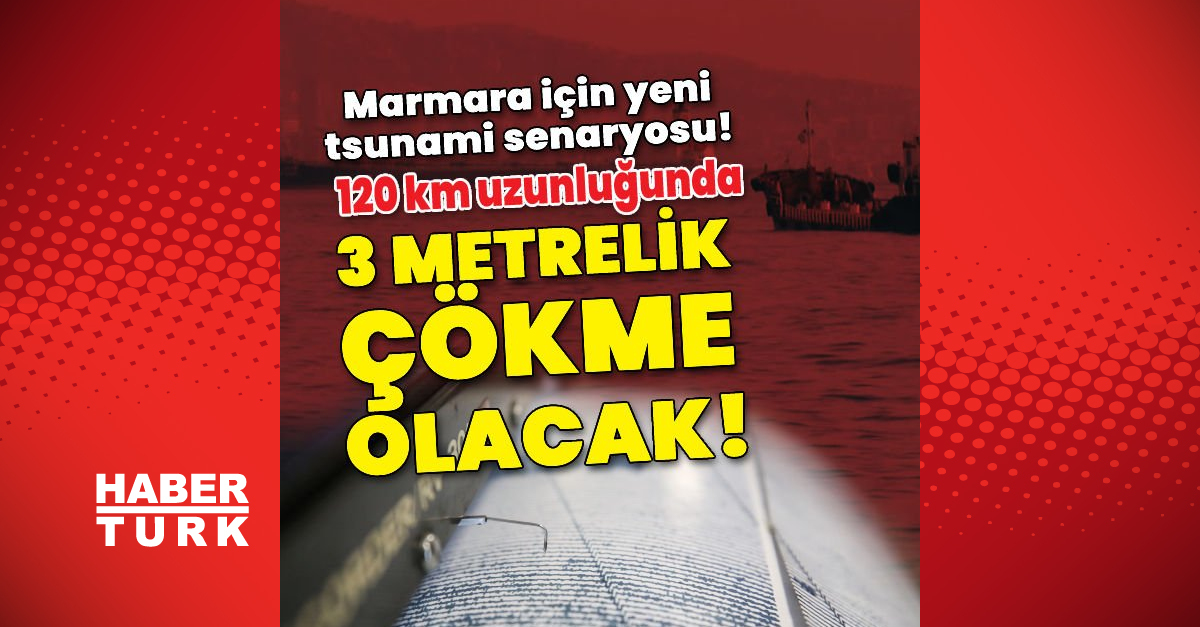 Marmara Bölgesi için yeni tsunami senaryosu - Gündem - Deprem - Dudullu Haber