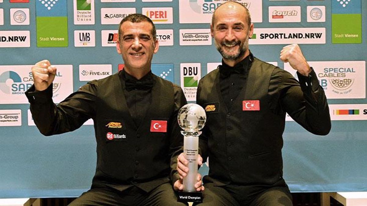 Milli Takımlar Dünya 3 Bant Bilardo Şampiyonasında Türkiye üst üste 3 kez şampiyonluğa ulaştı - Spor - Dudullu Haber