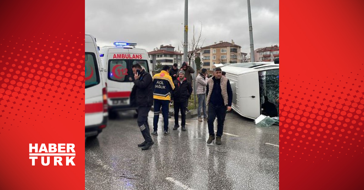 Minibüs ile işçi servisi çarpıştı 7 yaralı - Gündem - HABER - Dudullu Haber