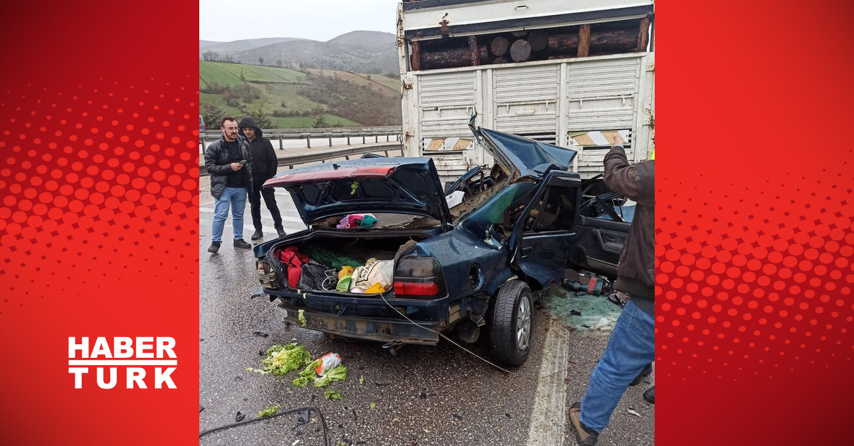 Otomobil kamyona arkadan çarptı 2 ölü 6 yaralı - Gündem - Balıkesir - Dudullu Haber