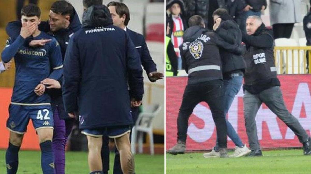 Son Dakika Sivasspor-Fiorentina maçında futbolcu Biancoya yumruk atan taraftar dahil 2 kişi tutuklandı - Spor - Dudullu Haber