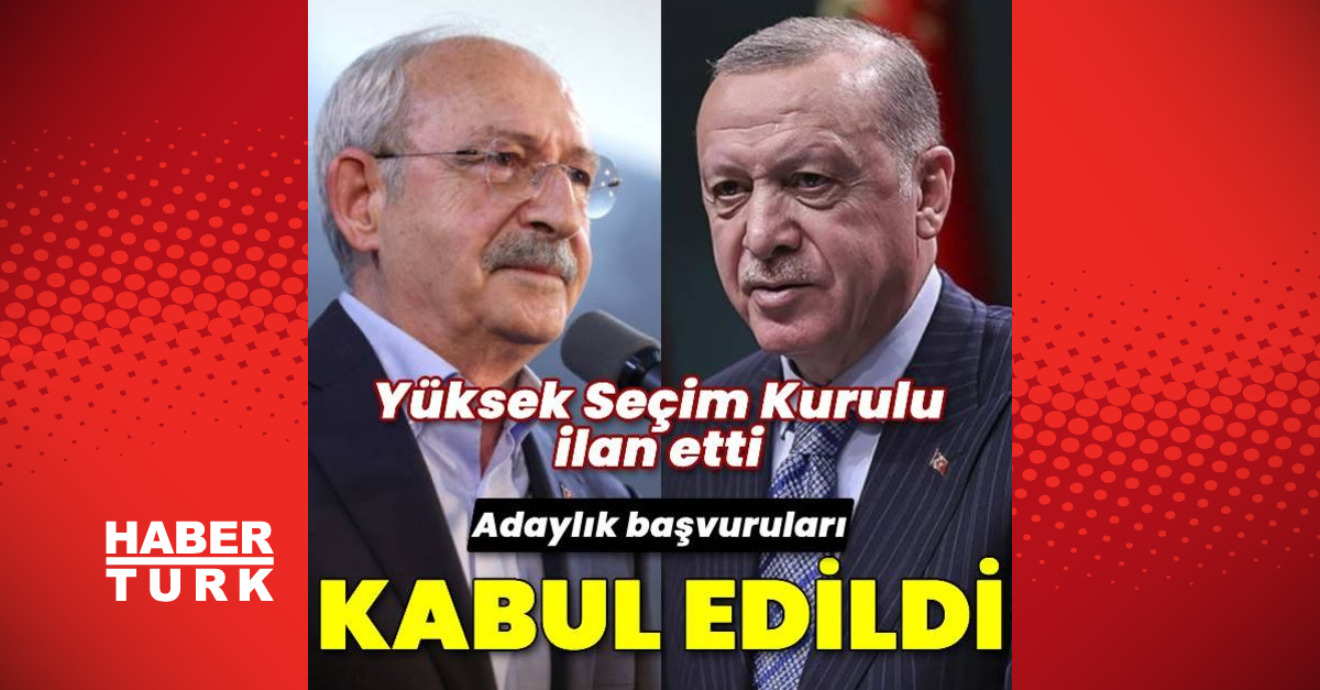 YSKdan Cumhurbaşkanı Erdoğan ve Kılıçdaroğlu kararı - Gündem - Dudullu Haber