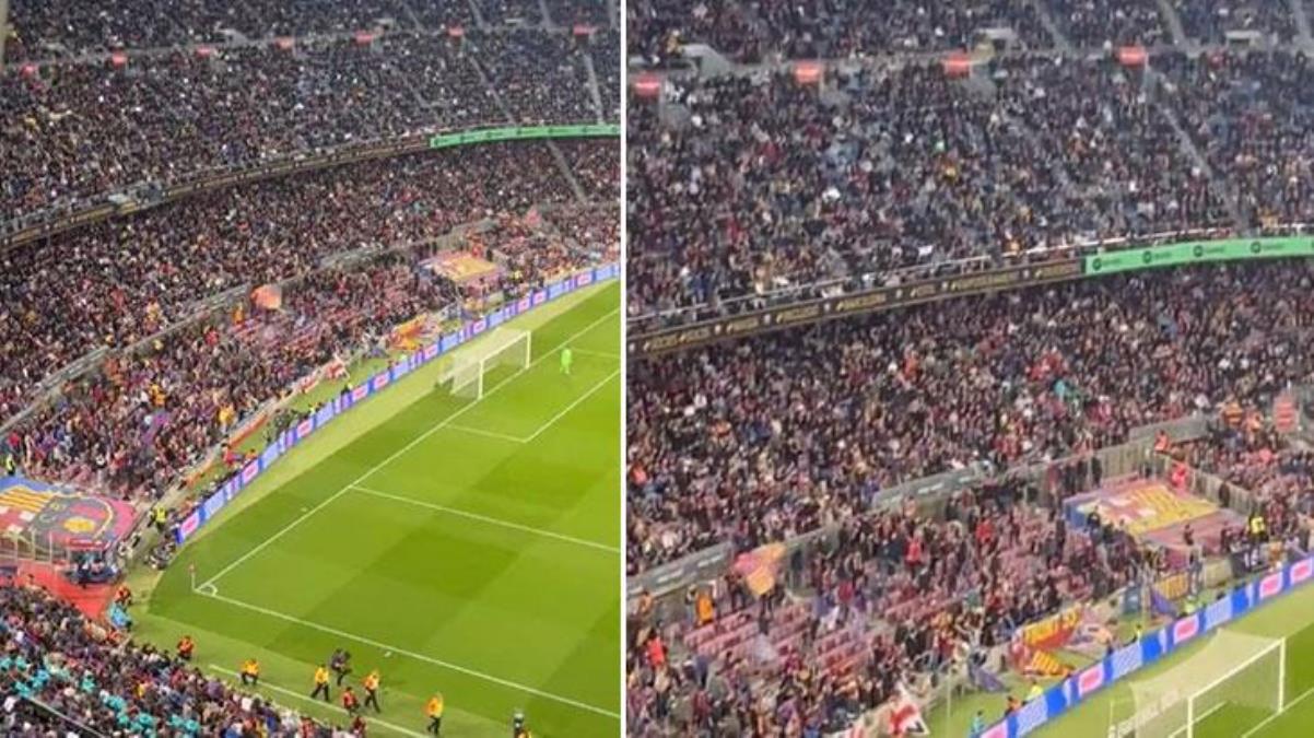 Barcelona tribünleri dakika 10u gösterdiğinde hep bir ağızdan Messi tezahüratı yaptı - Spor - Dudullu Haber