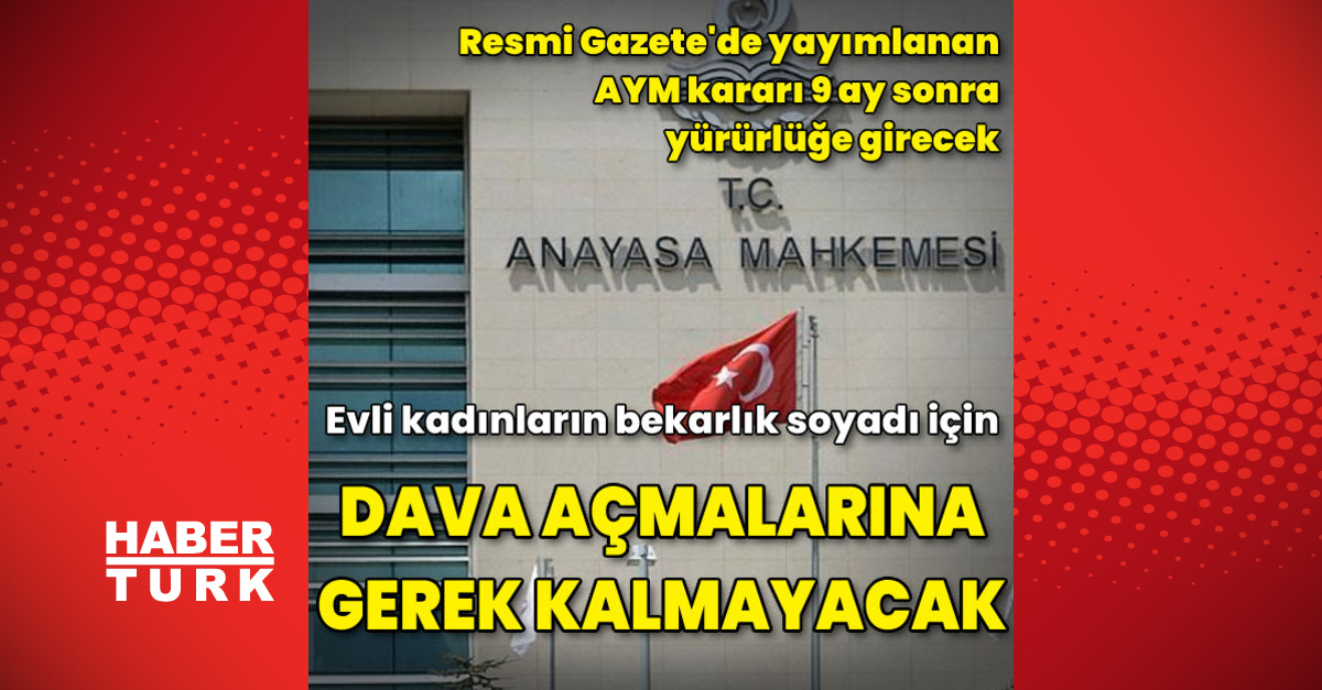 Evli kadınların bekarlık soyadı için dava açmalarına gerek kalmayacak - Gündem - Anayasa Mahkemesi - Dudullu Haber