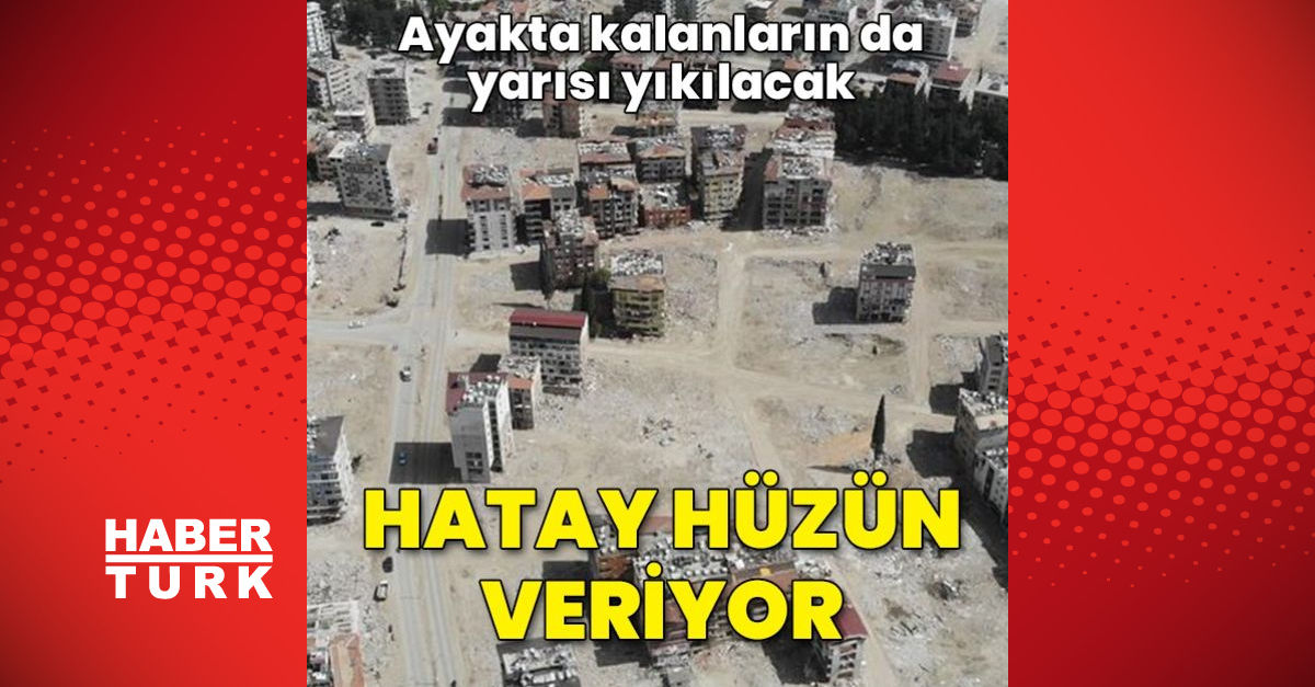 Hatayın bu görüntüsü hüzün veriyor - Gündem - haberler - Dudullu Haber