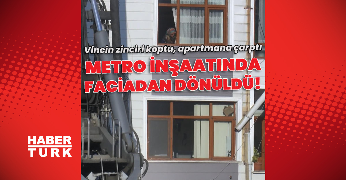 Metro şantiyesinde faciadan dönüldü - Gündem - metro şantiyesi - Dudullu Haber