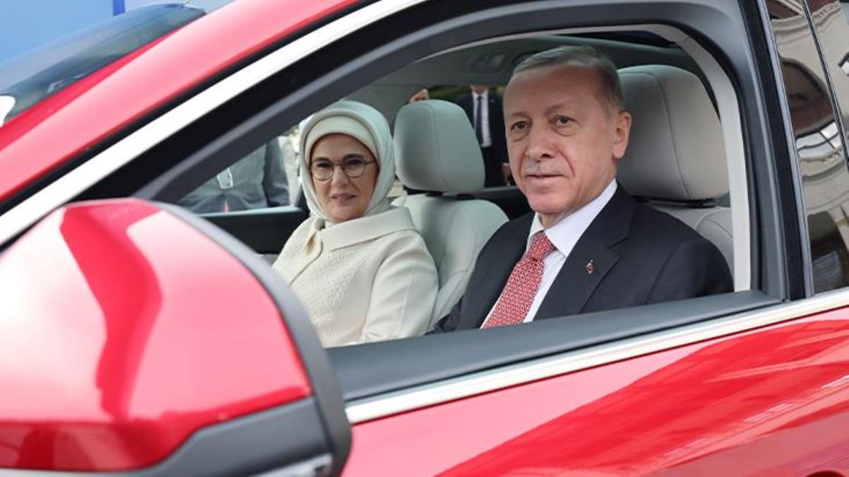 Toggun ilk sahibi Emine Erdoğan aracı test etti Yağ gibi akıyor - Ekonomi - Dudullu Haber