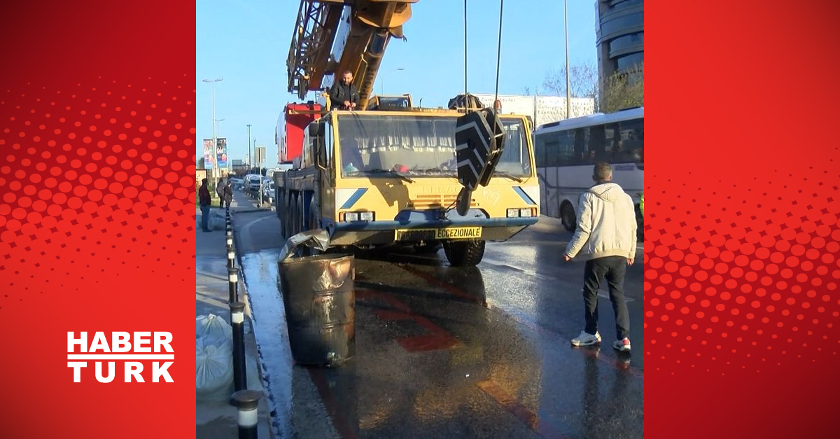 Vinçte yangın çıkınca D-100de trafik felç oldu - Gündem - haberler - Dudullu Haber