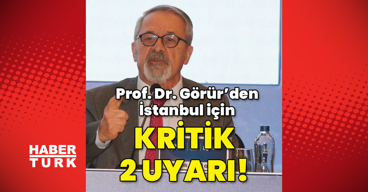 Yer bilimci Prof Dr Naci Görürden İstanbul için kritik 2 uyarı - Gündem - Prof Dr Naci Görür - Dudullu Haber