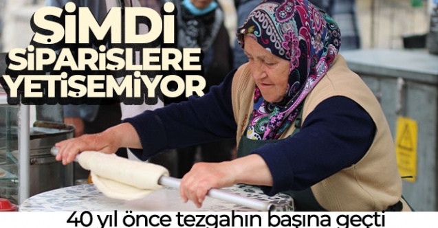 40 yıl önce geçtiği tezgahın başında şimdi siparişlere yetişemiyor - Gündem - Dudullu Haber